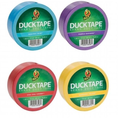 Shurtech Brands ShurTech Brands; LLC 225973 20 Yards Wide Solid Color Duck Tape - Light Blue 225973